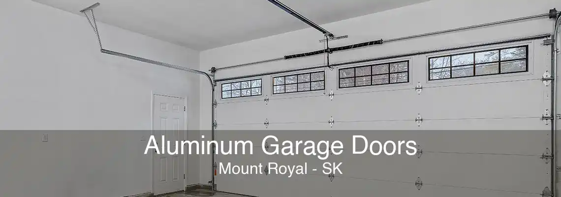 Aluminum Garage Doors Mount Royal - SK