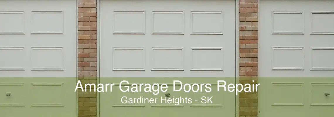 Amarr Garage Doors Repair Gardiner Heights - SK