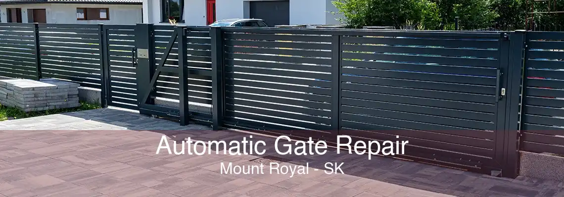 Automatic Gate Repair Mount Royal - SK
