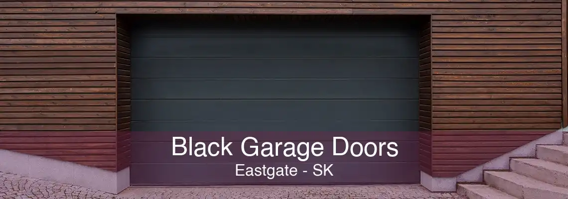 Black Garage Doors Eastgate - SK
