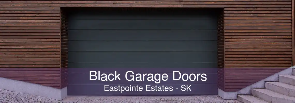 Black Garage Doors Eastpointe Estates - SK