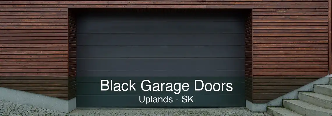 Black Garage Doors Uplands - SK