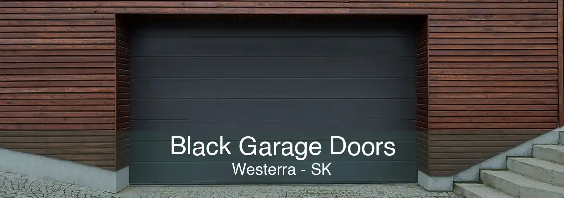 Black Garage Doors Westerra - SK