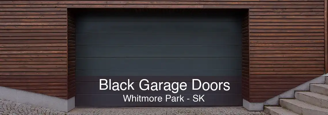 Black Garage Doors Whitmore Park - SK