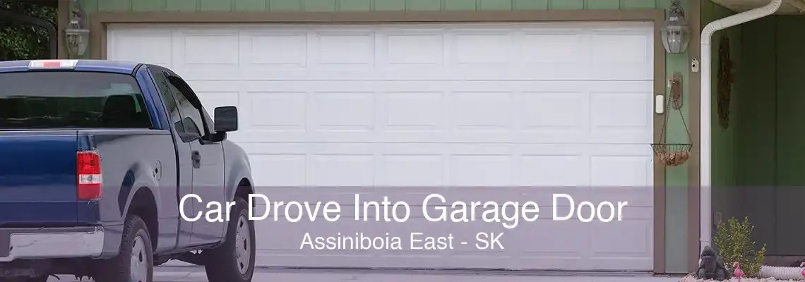 Car Drove Into Garage Door Assiniboia East - SK