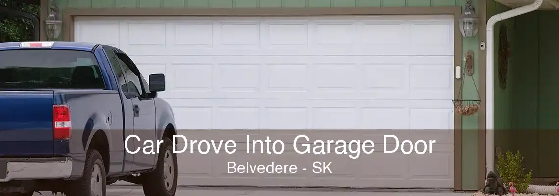 Car Drove Into Garage Door Belvedere - SK