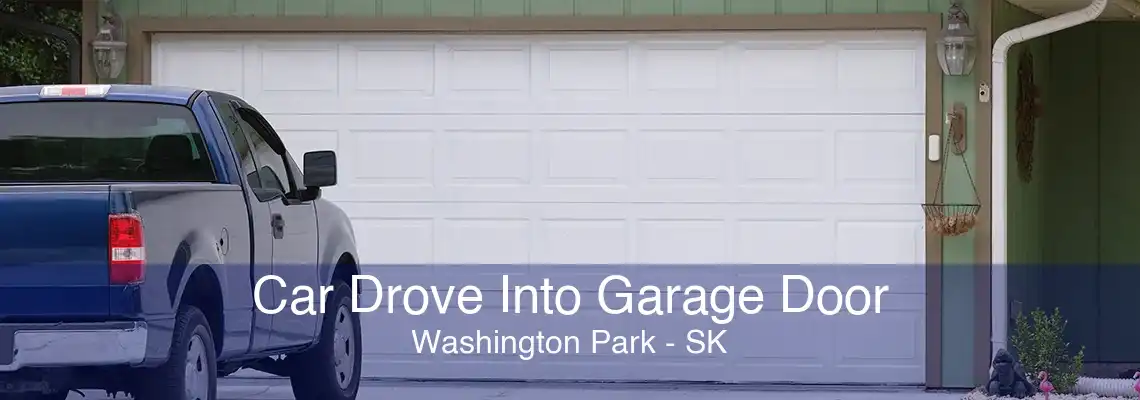 Car Drove Into Garage Door Washington Park - SK