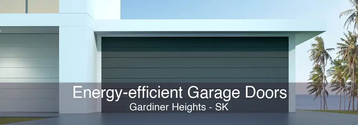 Energy-efficient Garage Doors Gardiner Heights - SK