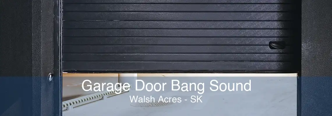 Garage Door Bang Sound Walsh Acres - SK