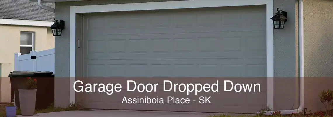 Garage Door Dropped Down Assiniboia Place - SK
