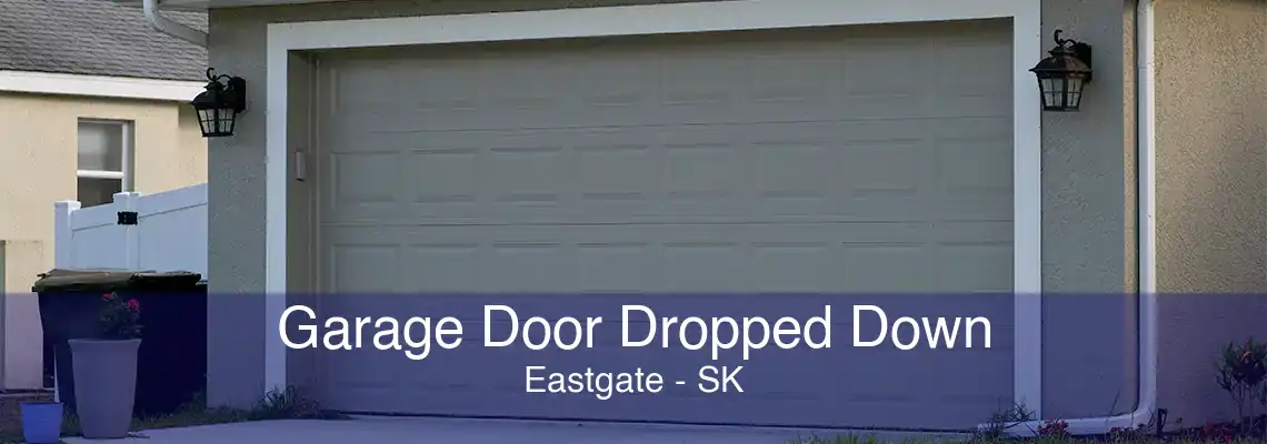 Garage Door Dropped Down Eastgate - SK