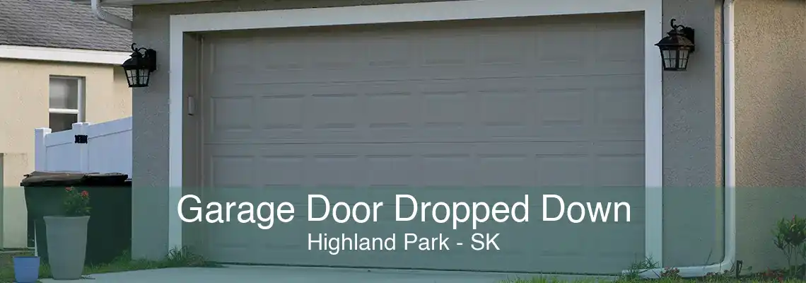 Garage Door Dropped Down Highland Park - SK
