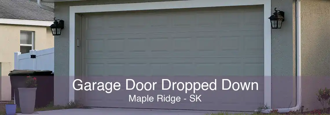 Garage Door Dropped Down Maple Ridge - SK