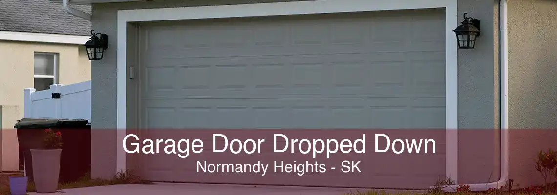 Garage Door Dropped Down Normandy Heights - SK