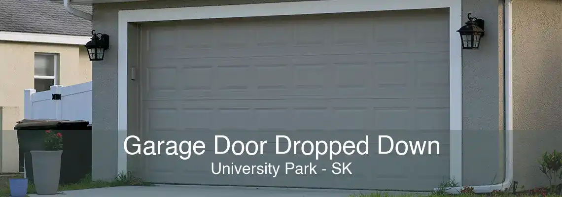 Garage Door Dropped Down University Park - SK