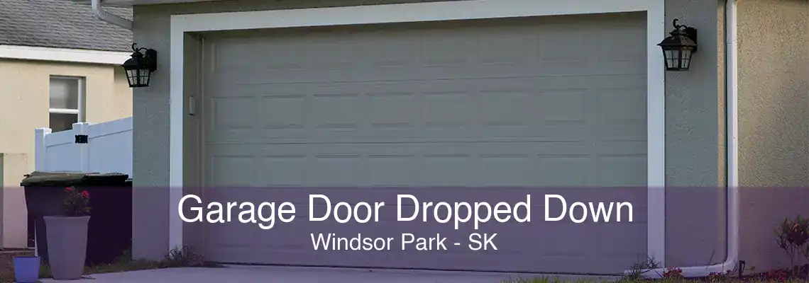 Garage Door Dropped Down Windsor Park - SK