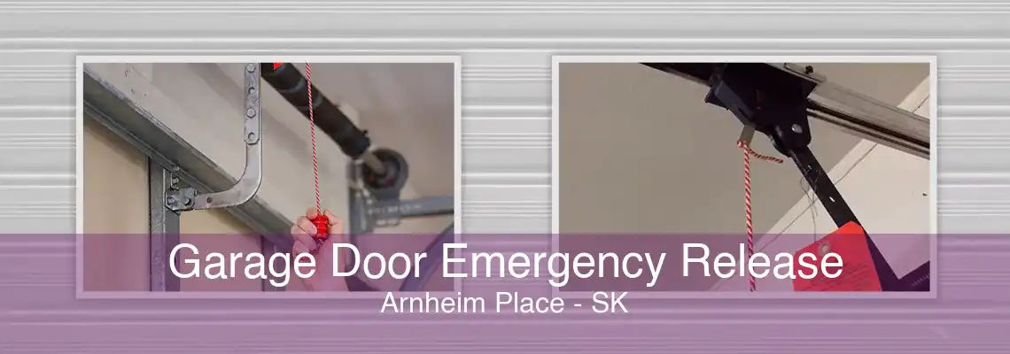 Garage Door Emergency Release Arnheim Place - SK