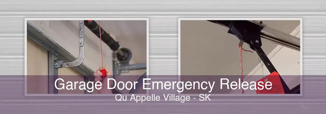 Garage Door Emergency Release Qu Appelle Village - SK