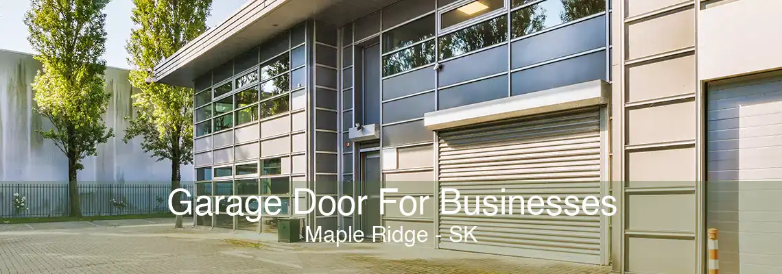 Garage Door For Businesses Maple Ridge - SK