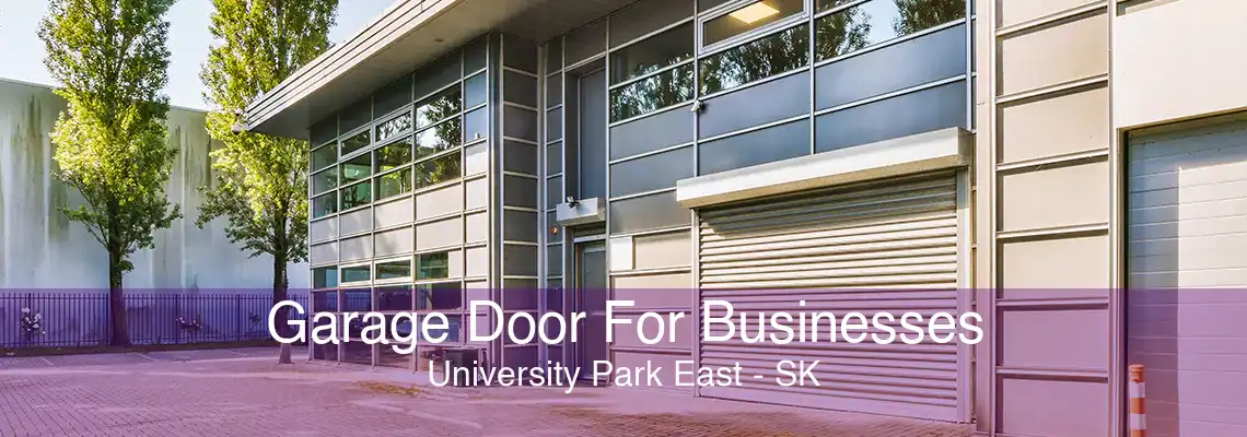 Garage Door For Businesses University Park East - SK