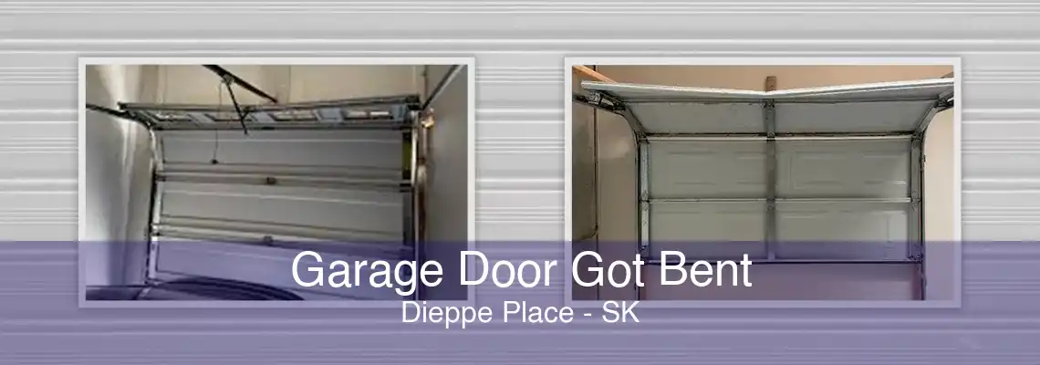 Garage Door Got Bent Dieppe Place - SK