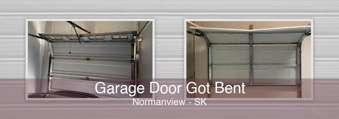 Garage Door Got Bent Normanview - SK