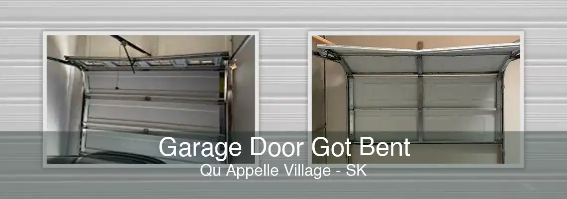 Garage Door Got Bent Qu Appelle Village - SK