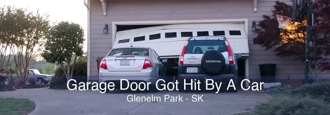 Garage Door Got Hit By A Car Glenelm Park - SK