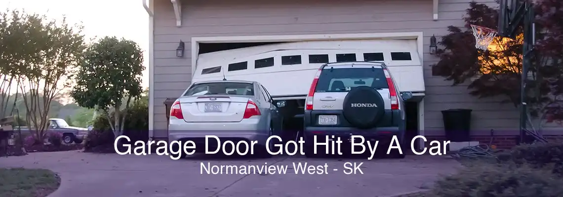 Garage Door Got Hit By A Car Normanview West - SK
