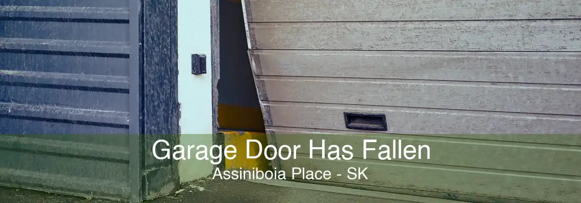 Garage Door Has Fallen Assiniboia Place - SK
