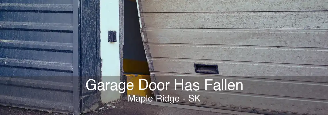 Garage Door Has Fallen Maple Ridge - SK