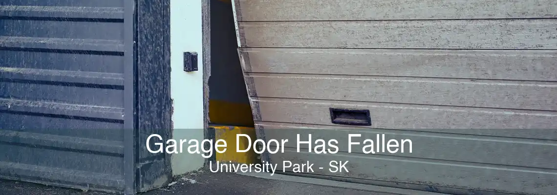Garage Door Has Fallen University Park - SK