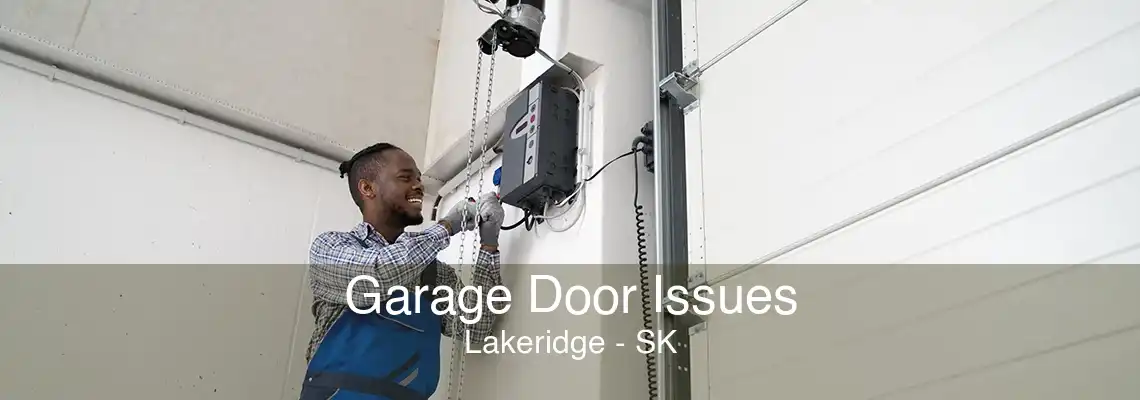 Garage Door Issues Lakeridge - SK