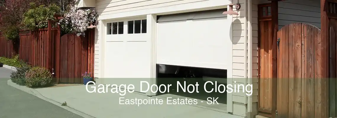 Garage Door Not Closing Eastpointe Estates - SK