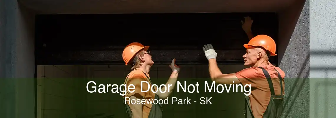 Garage Door Not Moving Rosewood Park - SK