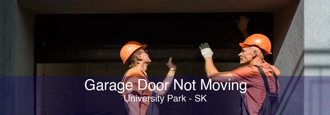 Garage Door Not Moving University Park - SK