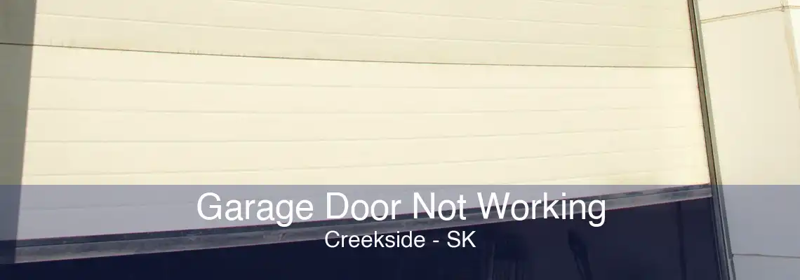 Garage Door Not Working Creekside - SK