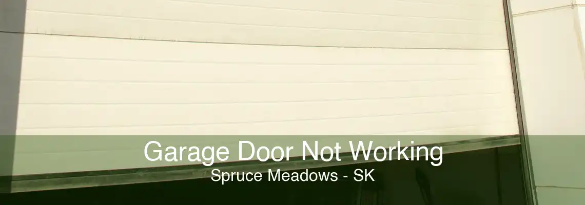 Garage Door Not Working Spruce Meadows - SK