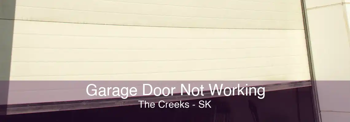 Garage Door Not Working The Creeks - SK