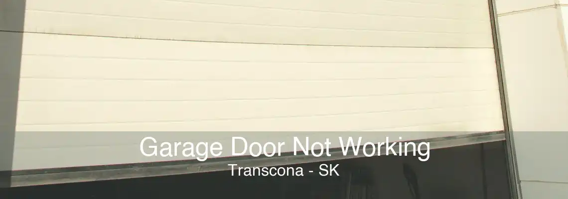 Garage Door Not Working Transcona - SK