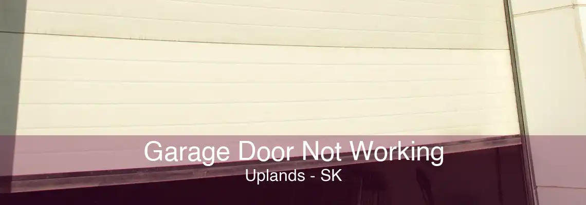 Garage Door Not Working Uplands - SK