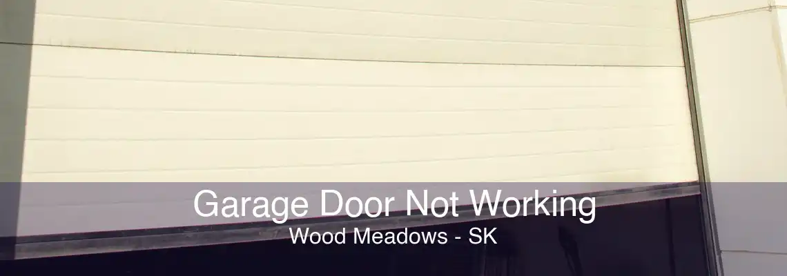 Garage Door Not Working Wood Meadows - SK