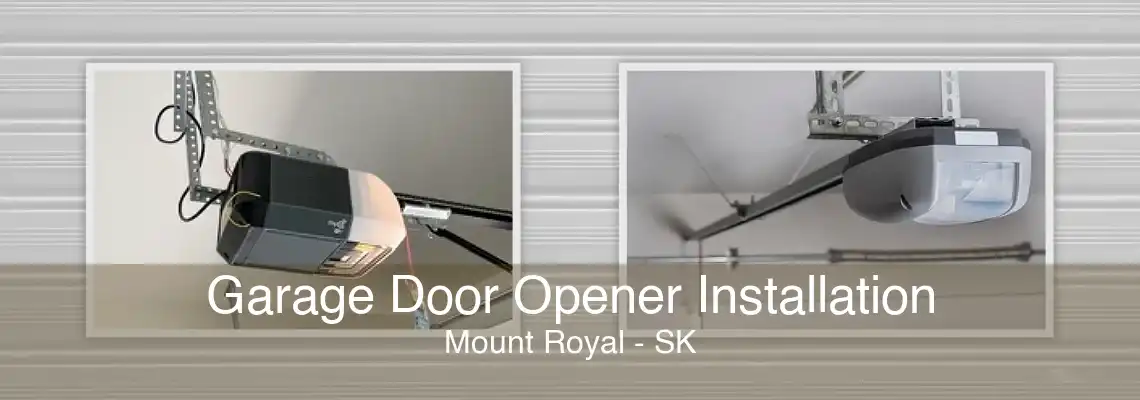 Garage Door Opener Installation Mount Royal - SK