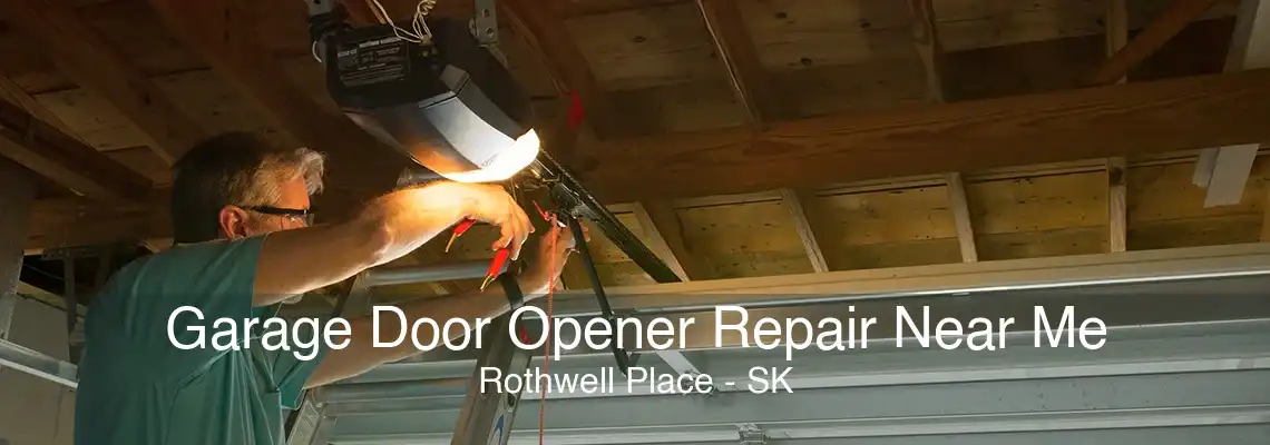 Garage Door Opener Repair Near Me Rothwell Place - SK