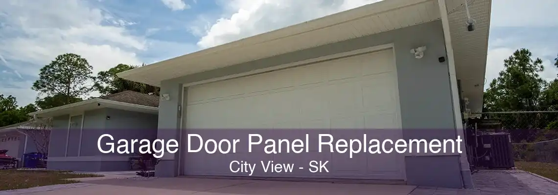 Garage Door Panel Replacement City View - SK