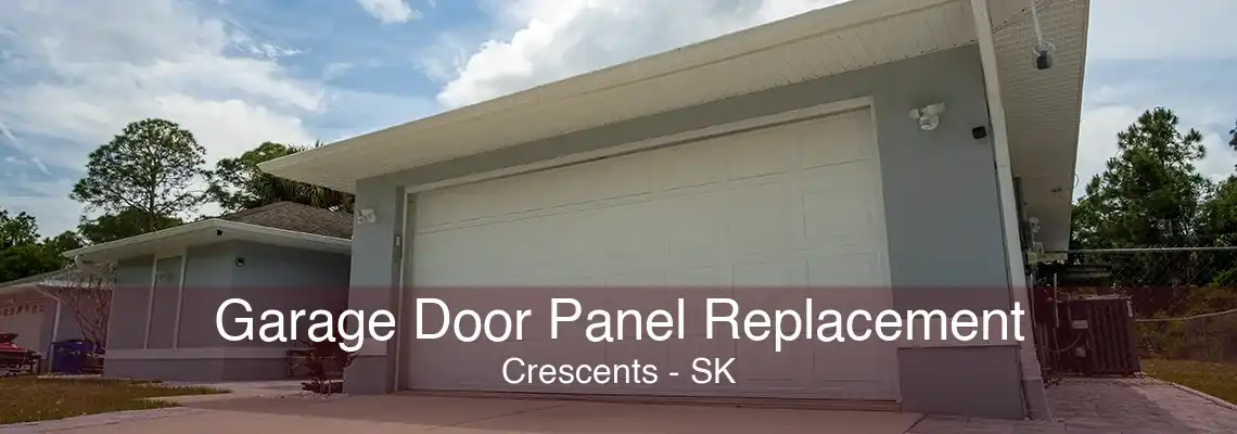Garage Door Panel Replacement Crescents - SK