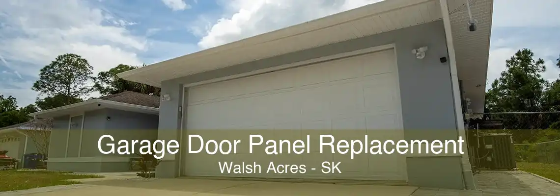 Garage Door Panel Replacement Walsh Acres - SK