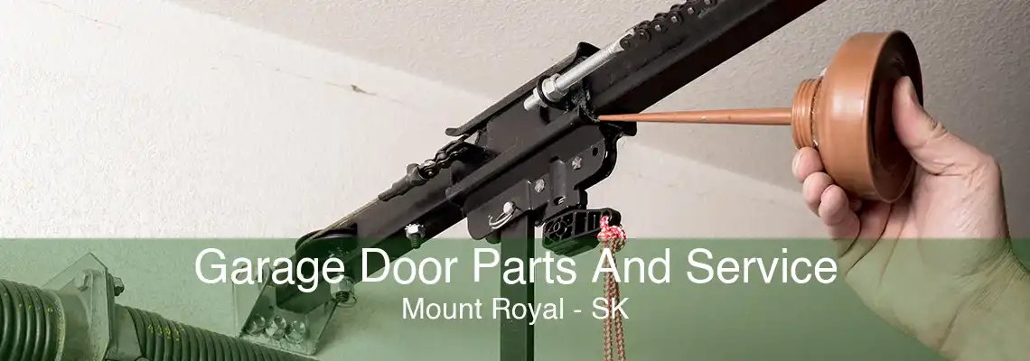 Garage Door Parts And Service Mount Royal - SK