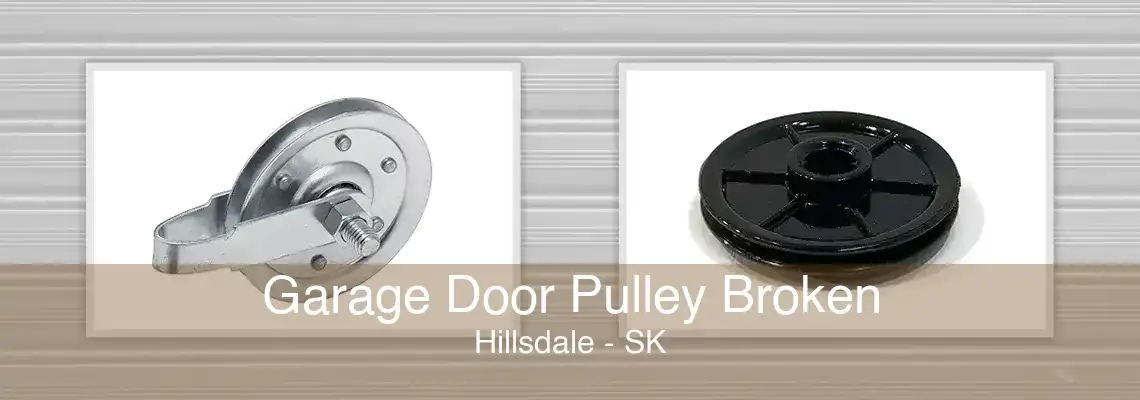 Garage Door Pulley Broken Hillsdale - SK