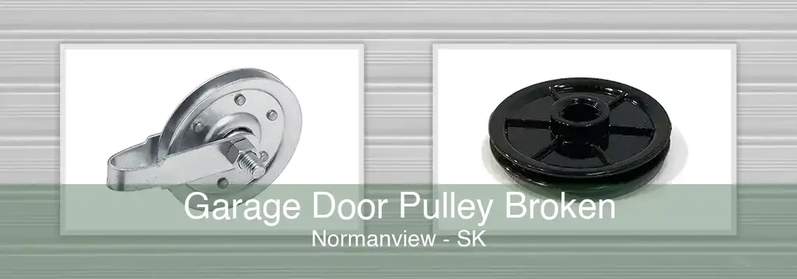 Garage Door Pulley Broken Normanview - SK